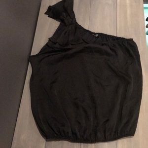 Charlotte Russe one shoulder tank